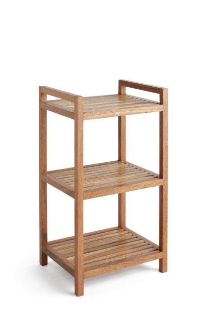 An Image of Habitat Mango Wood Storage Tower