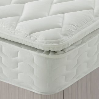 An Image of Silentnight Eco Miracoil Pillow Top Mattress - Double