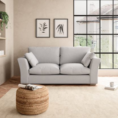 An Image of Blakeney Textured Weave 2 Seater Sofa Textured Weave Graphite