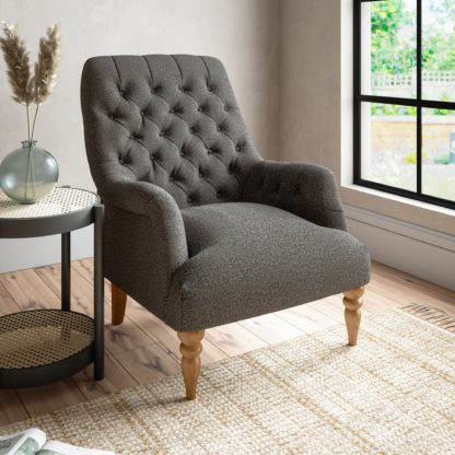 An Image of Bibury Cosy Marl Armchair Cosy Marl Soft Granite