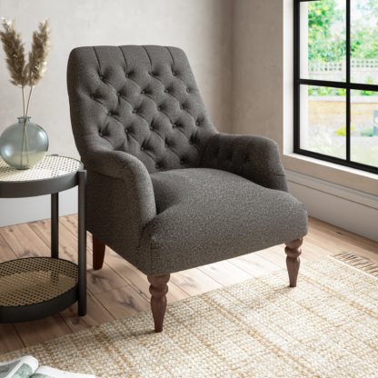 An Image of Bibury Cosy Marl Armchair Cosy Marl Soft Granite