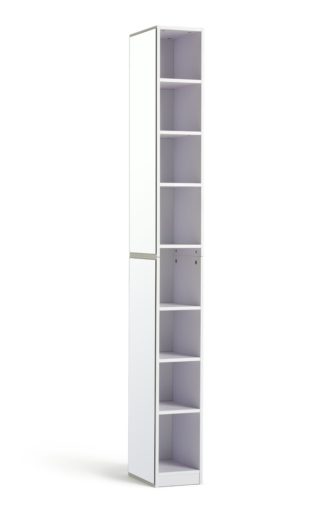 An Image of Argos Home Prime Tallboy - White