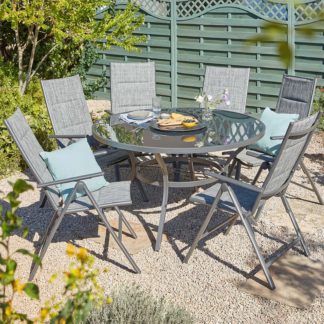 An Image of Misali 6 Seater Garden Dining Set