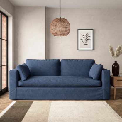 b0daef4df627df264da64801d3640f14dbf053f87fb82cc5dfc3ddd80679f8ba.jpg An Image of Alnwick Soft Cotton 4 Seater Sofa Soft Cotton White Sand