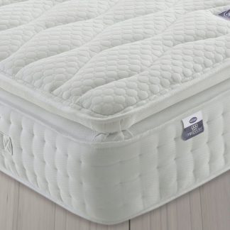 An Image of Silentnight 2000 Latex Pillowtop Mattress - Single