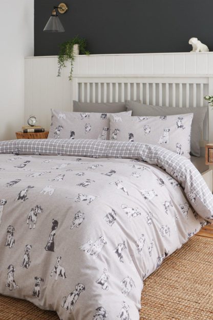 An Image of Delightful Dogs Duvet Set