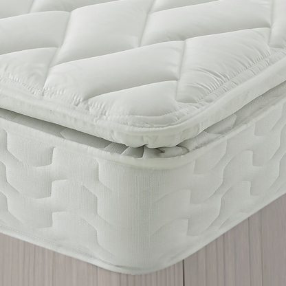 An Image of Silentnight Eco Miracoil Pillowtop Mattress - Single