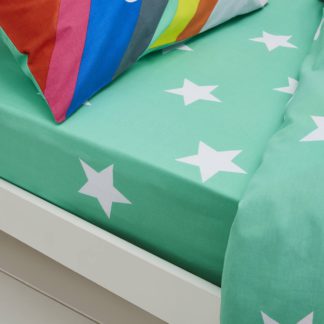 An Image of Born To Shine Fitted Sheet MultiColoured