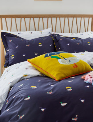 An Image of Joules Pure Cotton Duck March Bedding Set