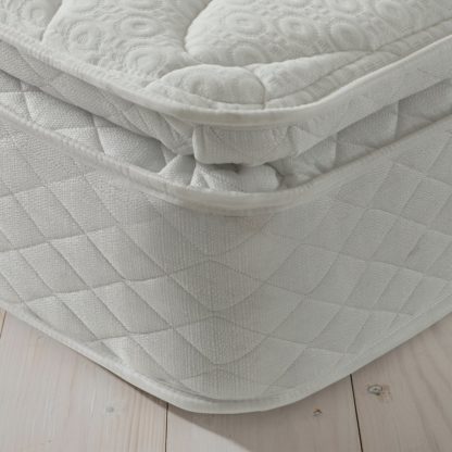 An Image of Silentnight 800 Pocket Pillowtop Eco Mattress - Single