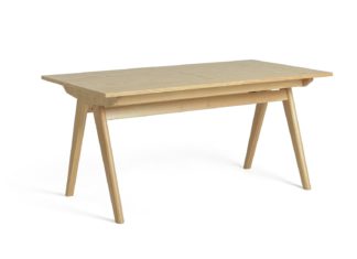An Image of Habitat Jerry Extending 4 - 6 Seater Dining Table - Oak