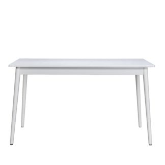 An Image of Leo Rectangular Dining Table White