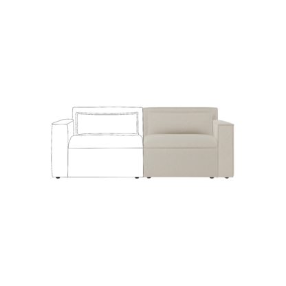7a61c5791f300521a6e09a679d42d8d7624342c8a33ab4d752a35eecb0b5032e.jpg An Image of Modular Arne Luna Left Hand Seat Natural