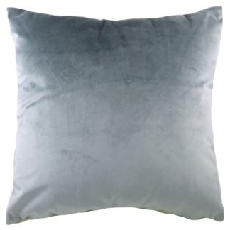 An Image of Opulent Velvet Cushion - Granite - 50x50cm