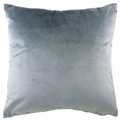 An Image of Opulent Velvet Cushion - Granite - 50x50cm