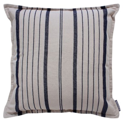 An Image of Country Living Croyde Stripe Cushion - Red