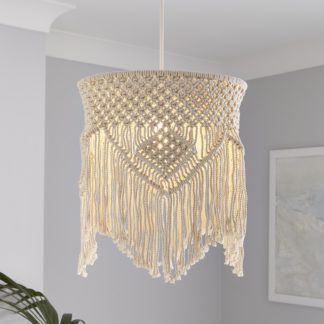 An Image of Macrame 35cm Easy Fit Light Shade