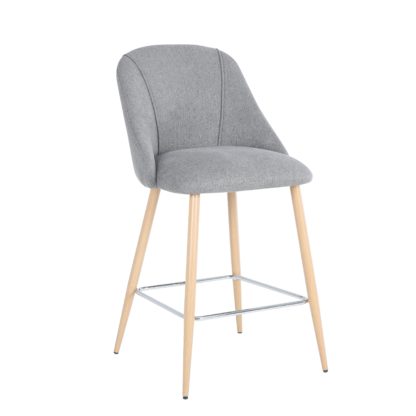 An Image of Luna Bar Stool Charcoal