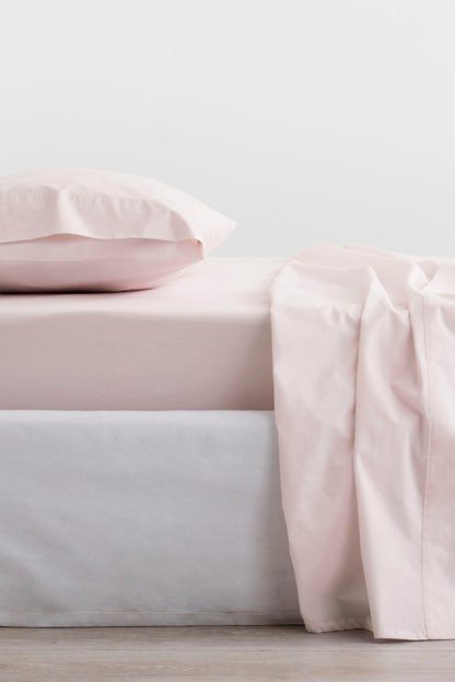 An Image of 300 Thread Count Organic Cotton Flat Sheet