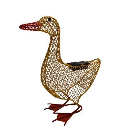 An Image of Solar Mesh Duck Garden Light