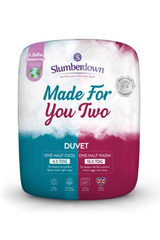 An Image of Made For You Two Duvet 4.5/10.5 Tog All Year Round Duvet