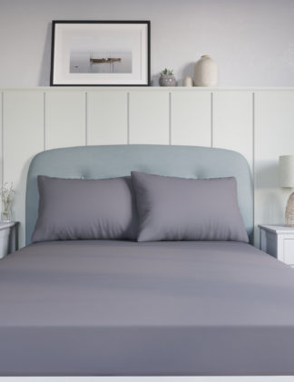 An Image of M&S 2 Pack Egyptian Cotton Sateen Pillowcases