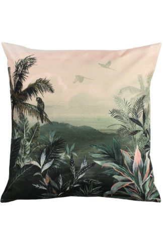 An Image of 'Jungle' Leaves Water & UV Resistant Outdoor Cushion