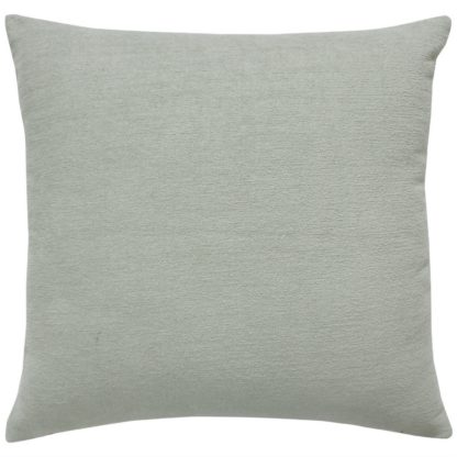 An Image of Chenille Cushion - Stripe Slate - 30x50cm