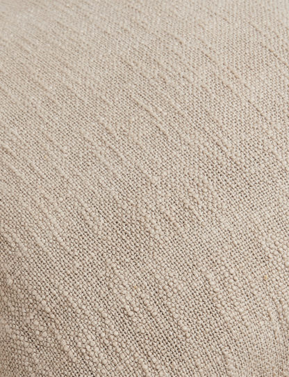 An Image of M&S Pure Cotton Pom Pom Edge Cushion