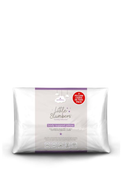 An Image of 2 Pack Little Slumbers Body Support Pillows