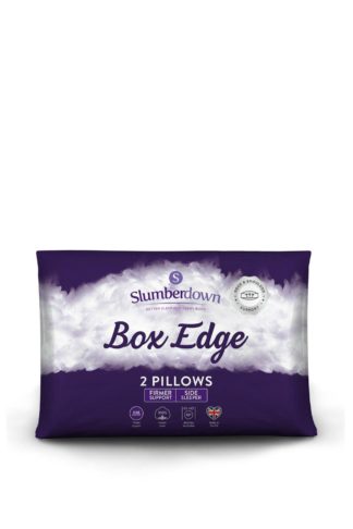 An Image of 2 Pack Box Edge Firm Support Pillows