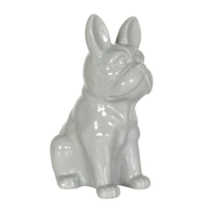 An Image of French Bulldog Garden Ornament