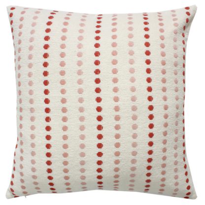 An Image of Chenille Cushion - Stripe Slate - 30x50cm