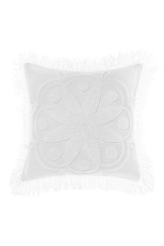 An Image of 'Manisha' Medallion Tufted Pillowcase Sham