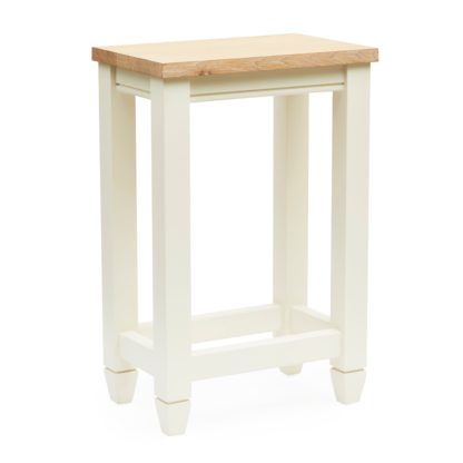 An Image of Churchgate Ivory Island Bar Stool Ivory