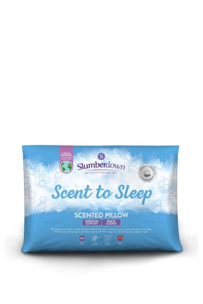 An Image of Single Scent To Sleep Scented Medium Support Pillow