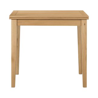An Image of Maddox Flip Top Dining Table Brown