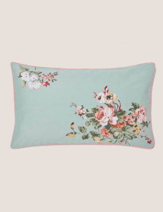 An Image of Laura Ashley 2 Pack Pure Cotton Rosemore Pillowcases