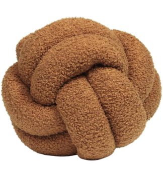 An Image of 'Boucle Knot' Fleece Cushion