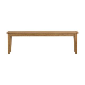 An Image of Maddox Dining Bench Brown