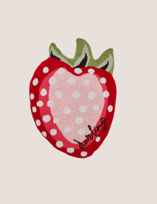 An Image of Cath Kidston Pure Cotton Strawberry Dream Cushion