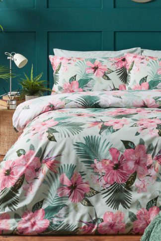 An Image of Hibiscus Super King Duvet Set