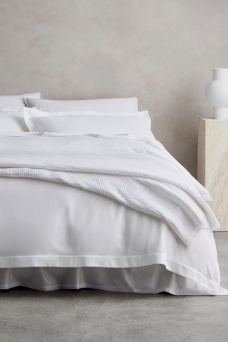 An Image of Supersoft Lyocell Linen Duvet Cover Set