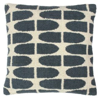 An Image of 'Kula' Geometric Knitted Cushion