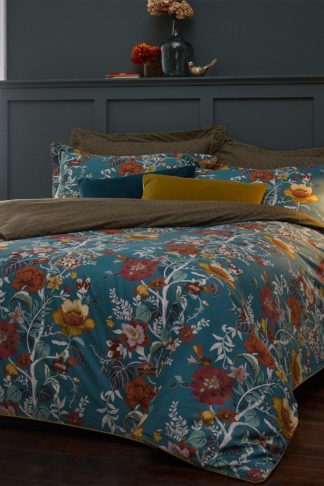 An Image of 'Bloom' Floral 200TC Cotton Sateen Duvet Cover Set
