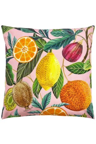An Image of 'Citrus' Tropical Water & UV Resistant Outdoor Cushion