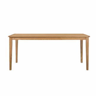 An Image of Maddox Rectangular Dining Table Brown