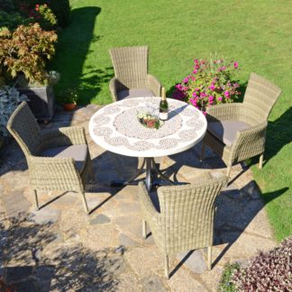 An Image of Avignon Dining Table with 4 Dorchester Chairs Set Natural