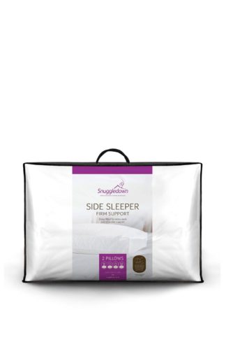 An Image of 2 Pack Side Sleeper Firm Support Pillows