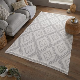 An Image of Alix Recycled Rug Grey
